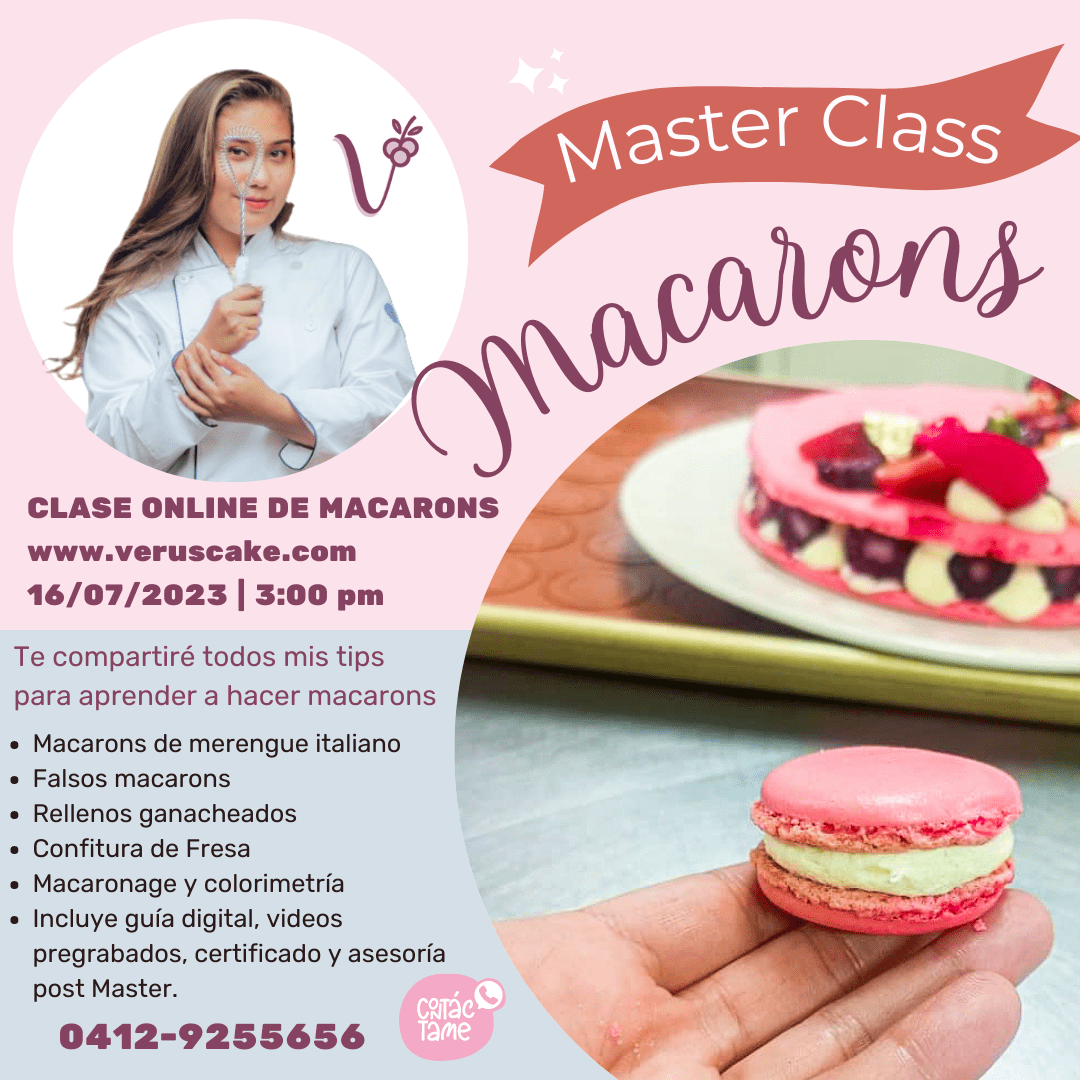 Veruscake | Tienda De Postres | Talleres Master class de macarons